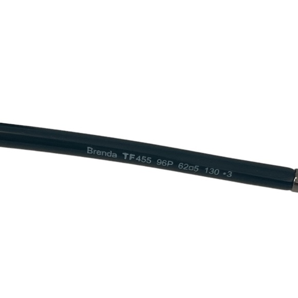 Tom Ford Women’s Sunglasses Green TF455 Oversize Lens Brown Gradient Acetate - Picture 12 of 12